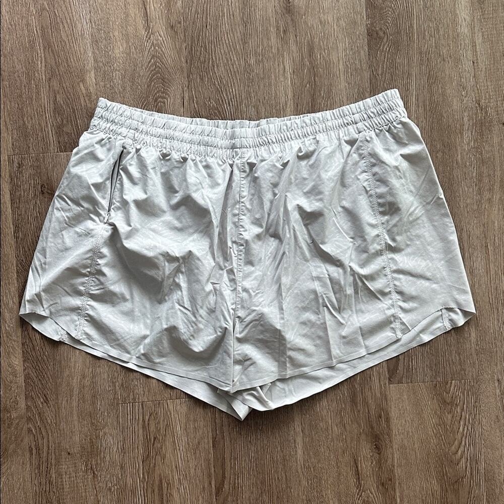 Athleta Printed Hustle 3" Shorts Fiji Veil Size 2X‎ Athletic